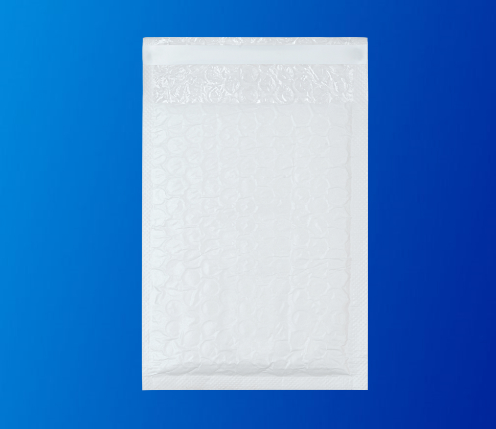 Конверт “ПолиАэрПак” воздушно-пузырчатая пленка +водоотталкивающая  крафт-бумага А/000 110×160 по цене 6.35 - 1