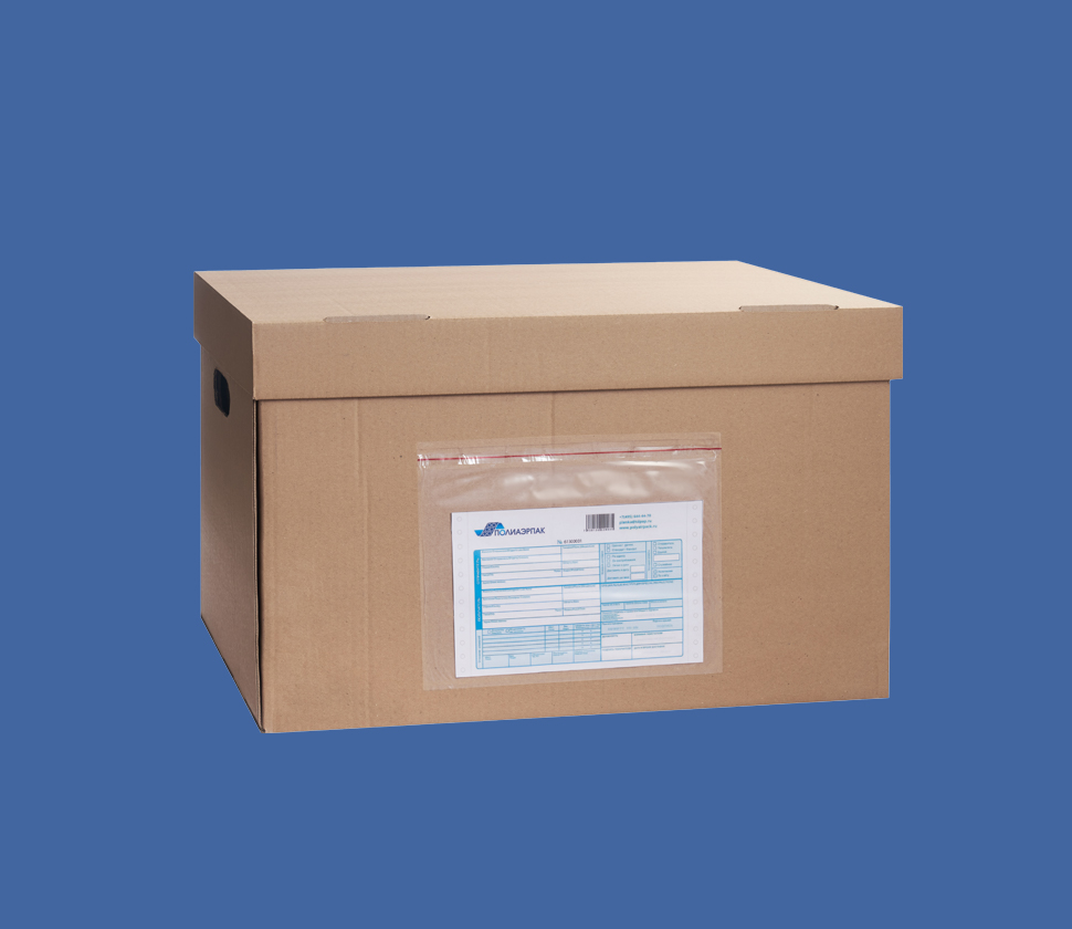 Самоклеящийся конверт для документов SafeDoc® 240*165+22,5 с клапаном, многократное закрытие по цене 4.75 - 2