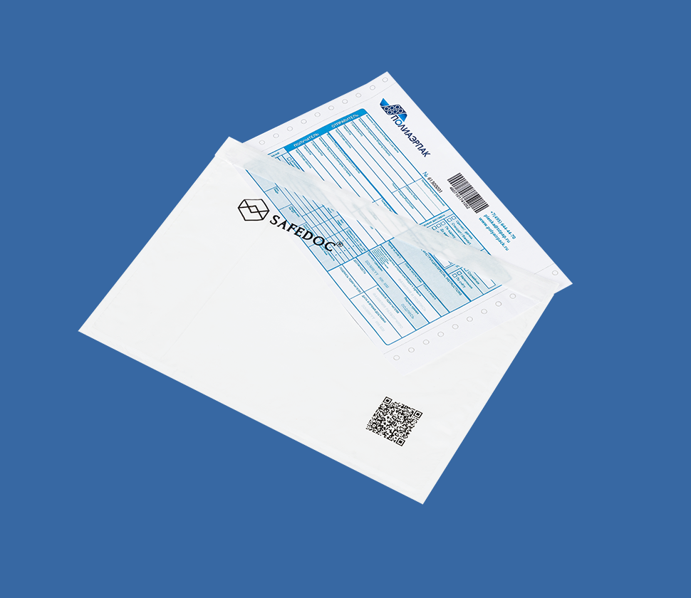 Самоклеящиеся конверты SafeDoc® 240*160+20 однократное закрытие с клапаном, формат А5 по цене 2.75 - 3