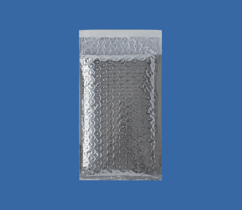 Конверт «ПолиАэрПак» воздушно-пузырчатая пленка + фольга серебро  B/00  120*210 по цене  - 1